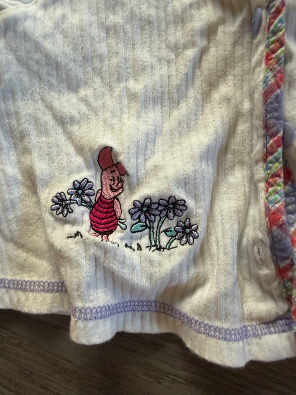 VINTAGE late 90s y2K authentic Winnie the Pooh toddler button down top 24m/2T - Picture 2 of 5
